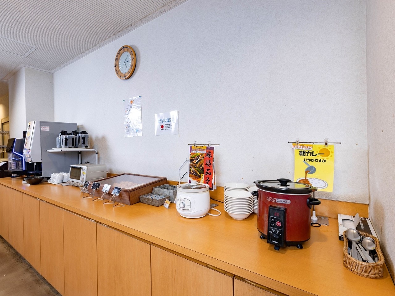 人気のカレーや麻婆茄子もございます